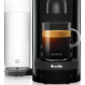 Nespresso Vertuo Plus Coffee and Espresso Maker by Breville, Ink Black